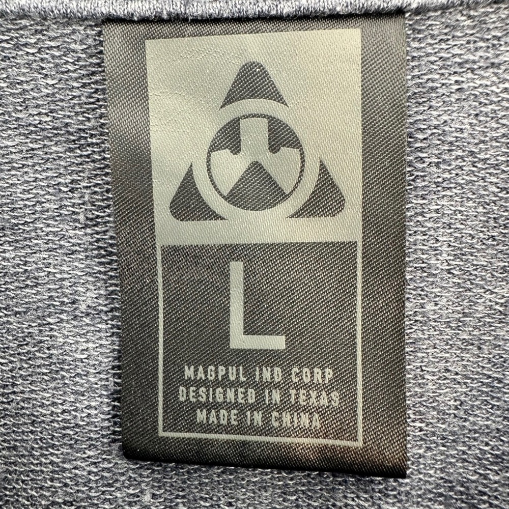 Magpul Ind Corp Mens Large MAG751 Heather Blue Short Sleeve Tactical Polo Shirt - Picture 2 of 13